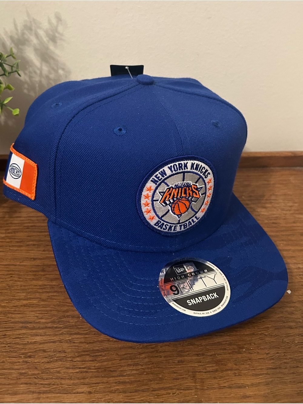 NY KNICKS HAT NEW ERA 9FIFTY SNAPBACK CAP MSG NYC NBA BASKETBALL CIRCLE PATCH